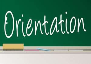 Orientation Information .